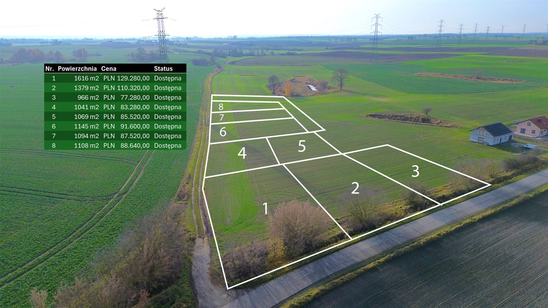 Działka na sprzedaż