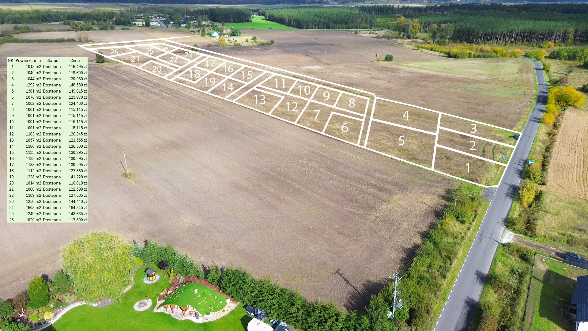 Działka na sprzedaż